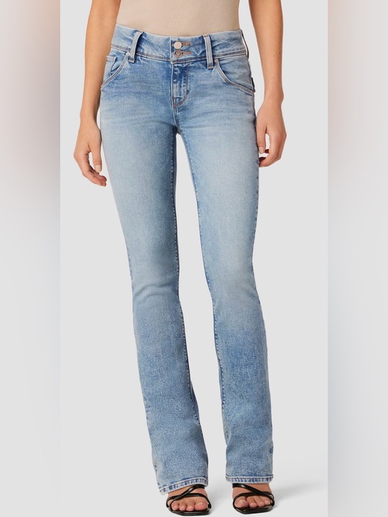 Hudson Jeans Denim - Hudson Collin Ankle Bootcut Jeans Women’s 31 Light Wash Stretch Denim inseam 29”
